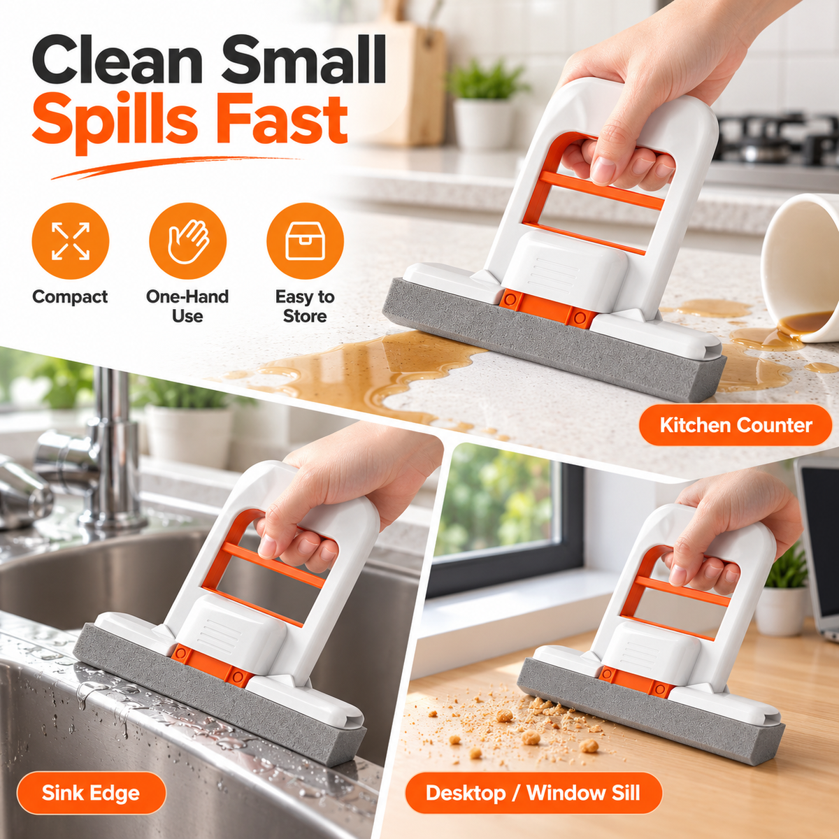 Mini Foldable Desktop Mop