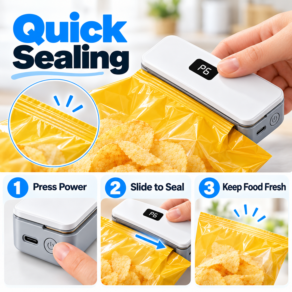 Magnetic Bag Sealer & Cutter